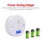 Battery Powered Carbon Monoxide Alarm Detector With LCD Display And 85dB Warning 2