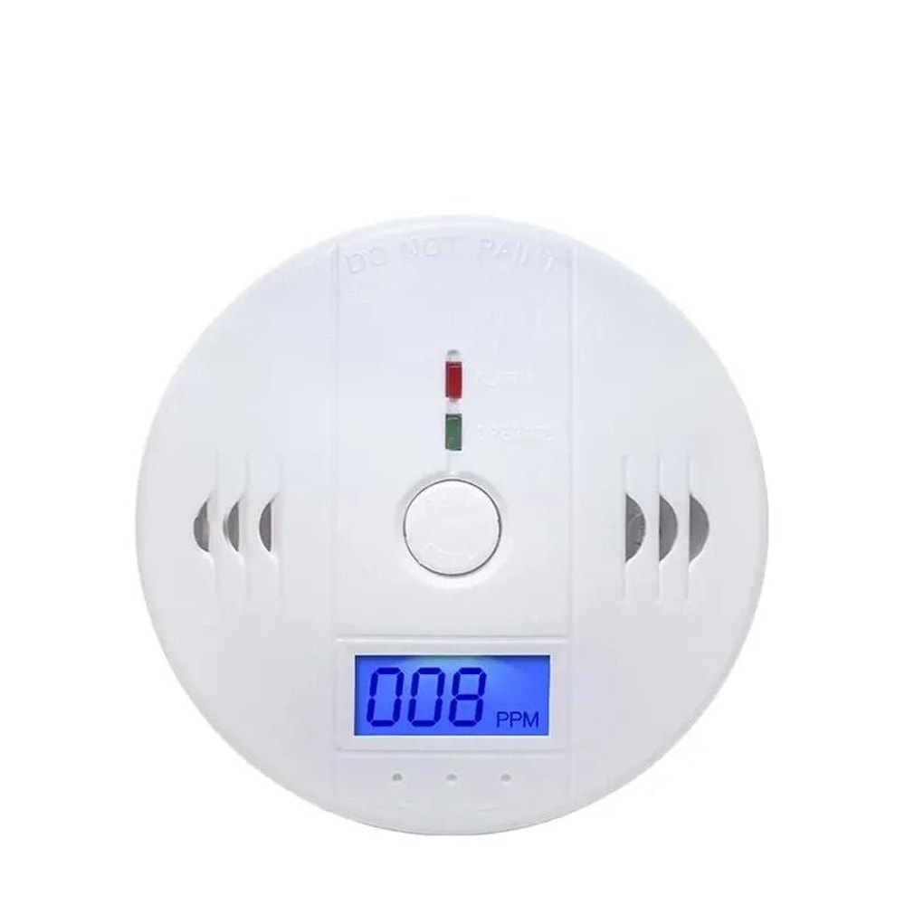 Battery Powered Carbon Monoxide Alarm Detector With LCD Display And 85dB Sound Alert 7