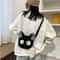 Kawaii Plush Cat Crossbody Bag For Women And Teens 1