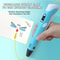 USB Rechargeable 3D Printing Pen With 9M PLA Filament For Kids And DIY Crafts 3