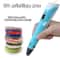 USB Rechargeable 3D Printing Pen With 9M PLA Filament For Kids And DIY Crafts 4