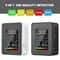 5 In 1 Air Quality Monitor CO2 TVOC HCHO Meter With Temperature And Humidity Display 0