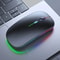 Rechargeable Wireless Gaming Mouse With Silent Click And RGB Backlight For Laptop And PC 1