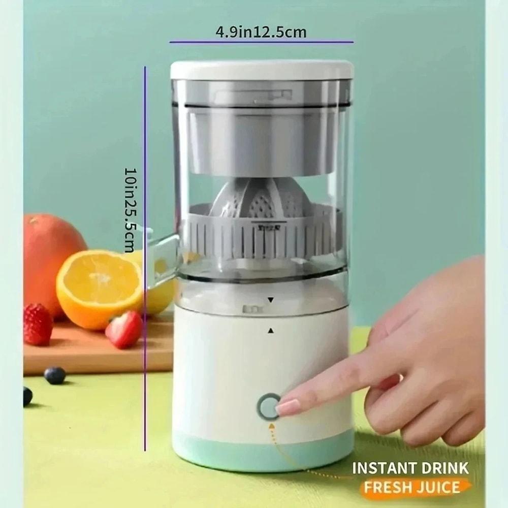 Rechargeable Portable Electric Citrus Juicer Cup For Fresh Orange Lemon And Fruit Juice 2