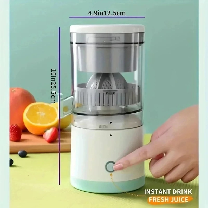 Rechargeable Portable Electric Citrus Juicer Cup For Fresh Orange Lemon And Fruit Juice 2