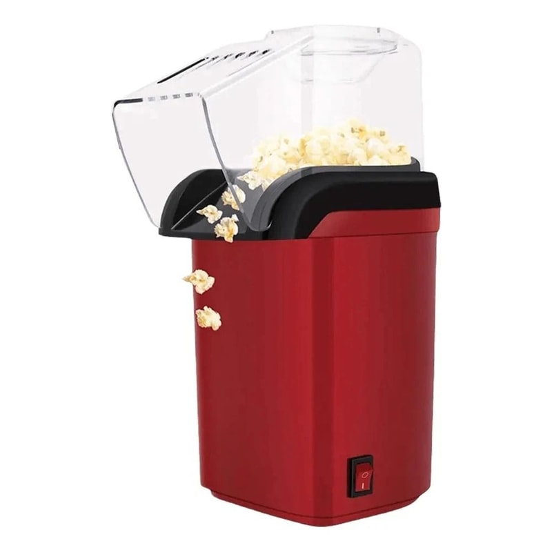 Mini Electric Air Popcorn Maker Fully Automatic Hot Air Popper For Healthy Popcorn At Home 6