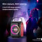 Portable Wireless Karaoke Speaker With Subwoofer Sound And LED Light Rings 0