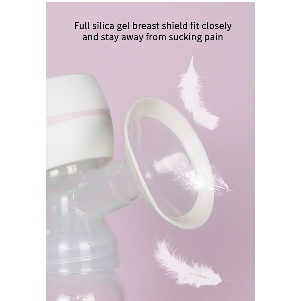 Wearable Electric Breast Pump High Suction Hands Free Milk Collector Quiet Painless Portable Pump 5