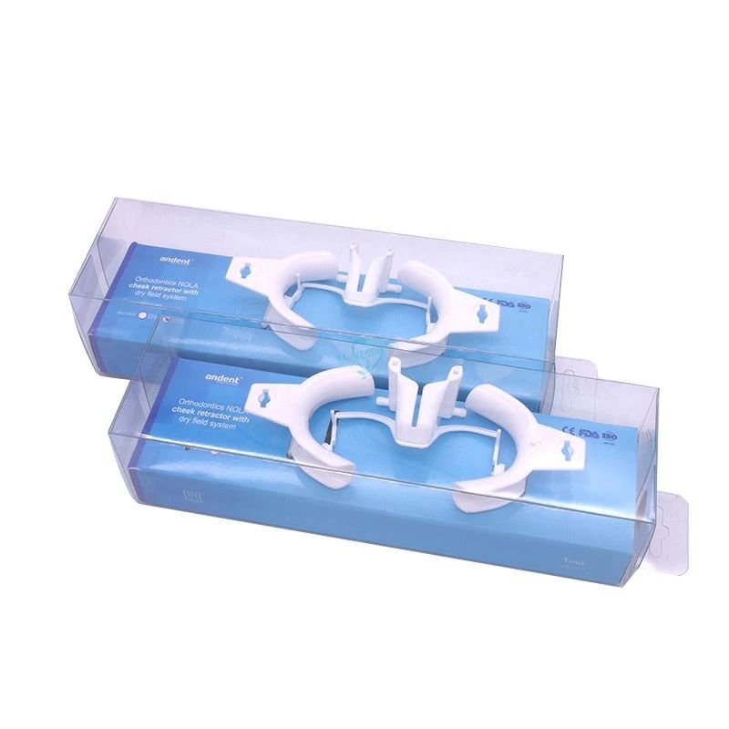 Dental Mouth Retractor With Saliva Suction Oral Dry Field Lip Cheek Opener Orthodontic Tool Set 2