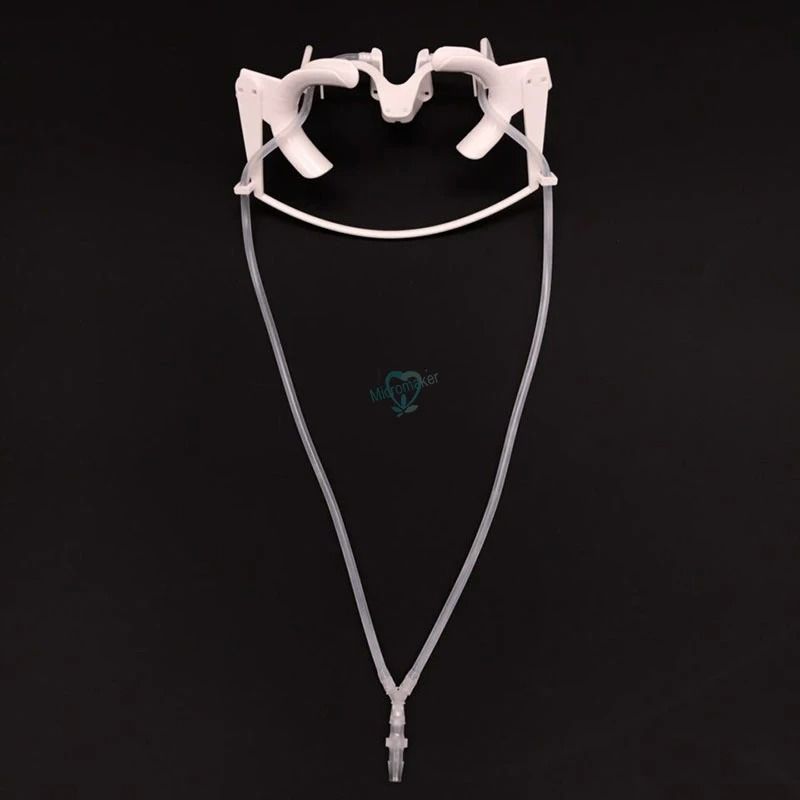 Dental Mouth Retractor With Saliva Suction Oral Dry Field Lip Cheek Opener Orthodontic Tool Set 4