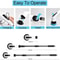 8in1 Electric Cleaning Brush With LED Display And Night Light Rotating Scrubber For Bathroom Kitche 2