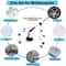 8in1 Electric Cleaning Brush With LED Display And Night Light Rotating Scrubber For Bathroom Kitche 3