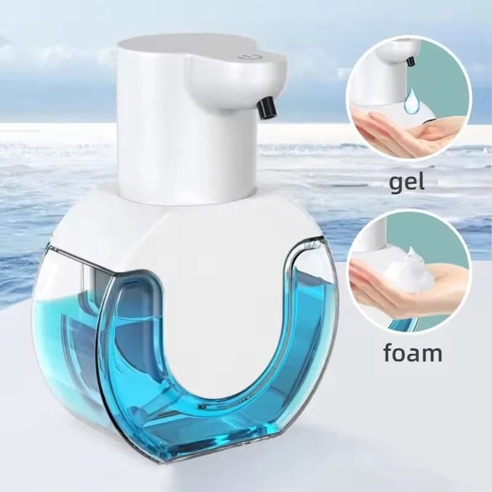 420ml Smart Automatic Soap Dispenser With 4Level Adjustable Foam Or Gel Output 0