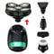 5 In 1 Rechargeable Bald Head Shaver With 5 Floating Heads And Grooming Attachments 3
