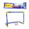Indoor Mini Folding Soccer Goal Set For Kids With Stable PVC Frame 0
