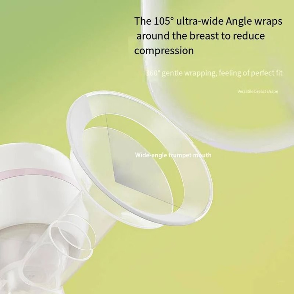 Wearable Electric Breast Pump With AntiBackflow Design And Quiet Suction 0