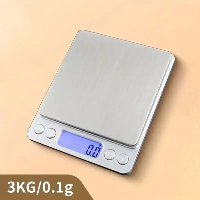 Stainless Steel Kitchen Scale With LCD Display And Unit Conversion For Precise Cooking And Diet Tra 0
