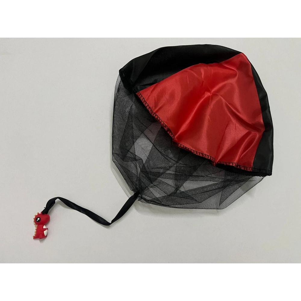 Kids Throwing Parachute Toy Set With Mini Soldier Figures For Outdoor Play 9