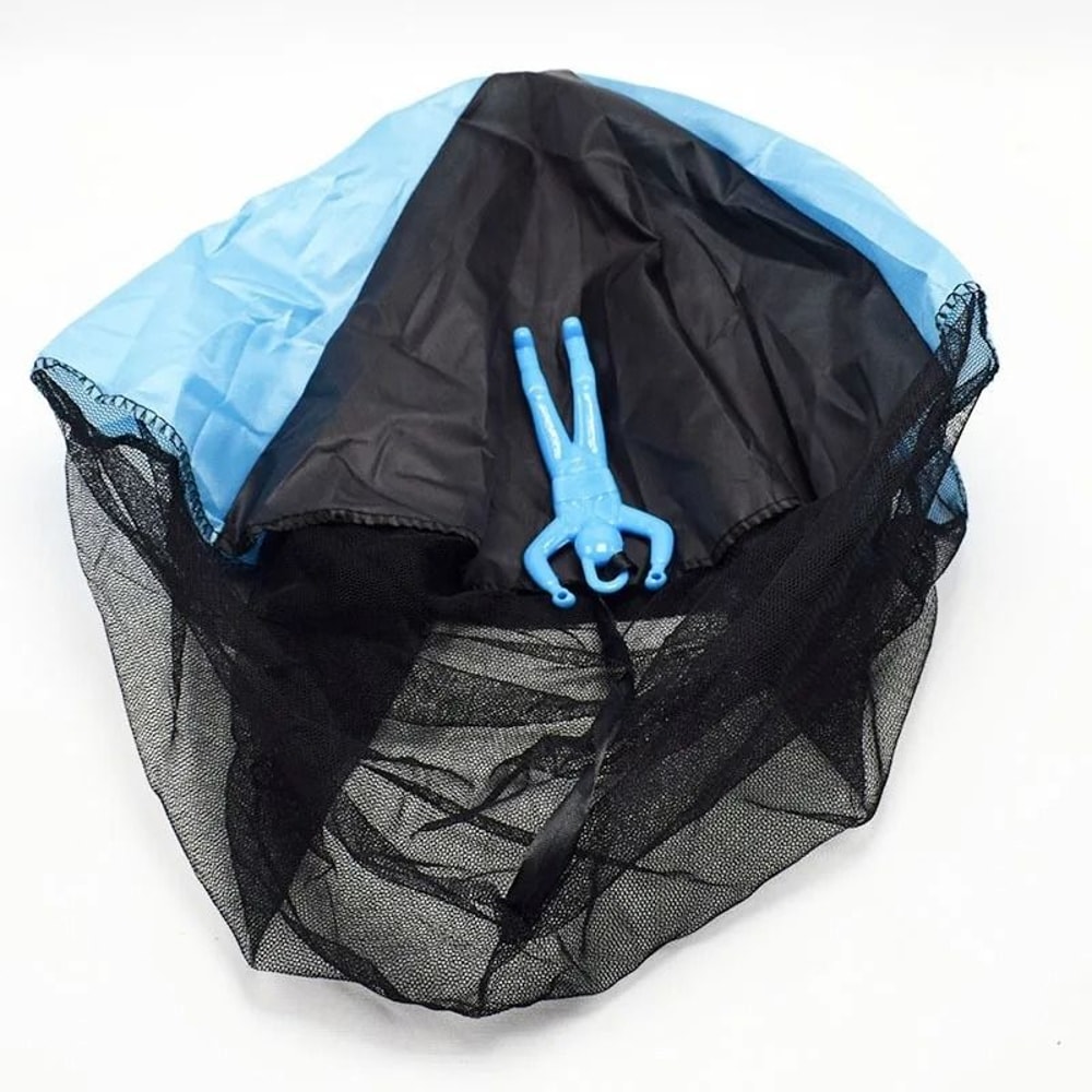 Kids Throwing Parachute Toy Set With Mini Soldier Figures For Outdoor Play 10
