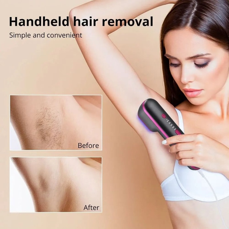 IPL Hair Removal Device For Home Use With 5Speed Pulse Light And 100000 Flashes 5