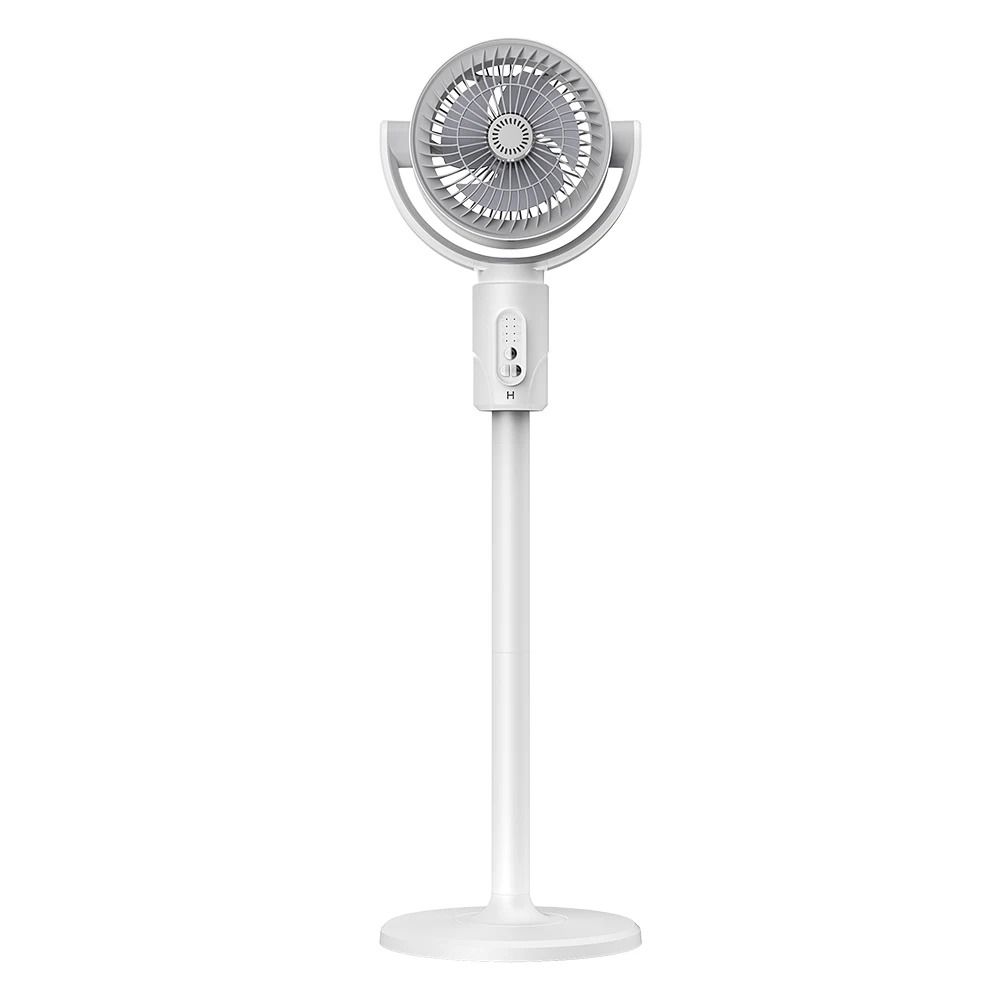 360 Circulation Quiet Standing Fan With USB Power And Adjustable Height 7