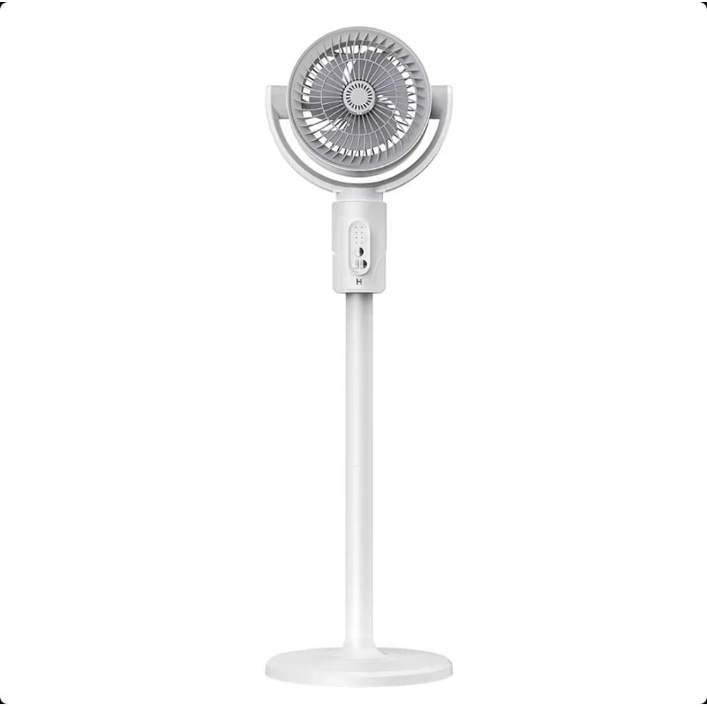 360 Circulation Quiet Standing Fan With USB Power And Adjustable Height 8