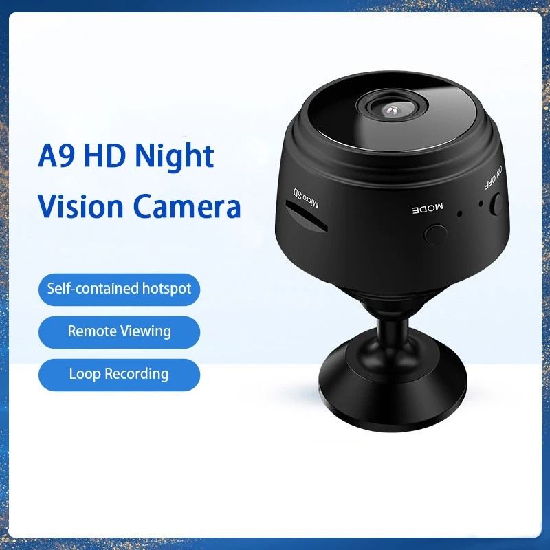 Mini WiFi Indoor Security Camera For Home Monitoring 0