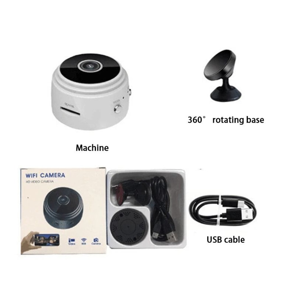 Mini WiFi Indoor Security Camera For Home Monitoring 5