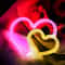 Double Heart Neon LED Sign With Base And USB Or Battery Power For Room Decor And Parties 5