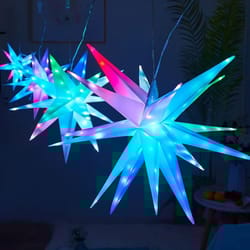 smart rgb led star light with bluetooth app control and music sync for party and room decor