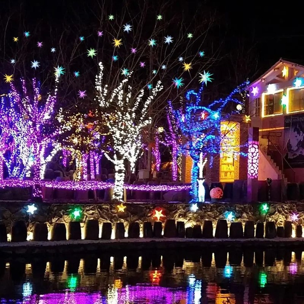 Smart RGB LED Star Light With Bluetooth App Control And Music Sync For Party And Room Decor 6