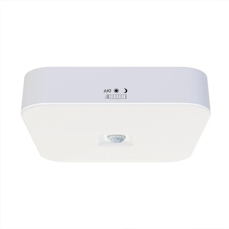 Wireless Motion Sensor Ceiling Light With Auto On Off And 100 Degree Detection For Closets And Pant 0