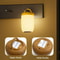 USB Rechargeable RGB Touch Night Light With Wood Grain Base And Timer For Bedroom And Kids Decor 0