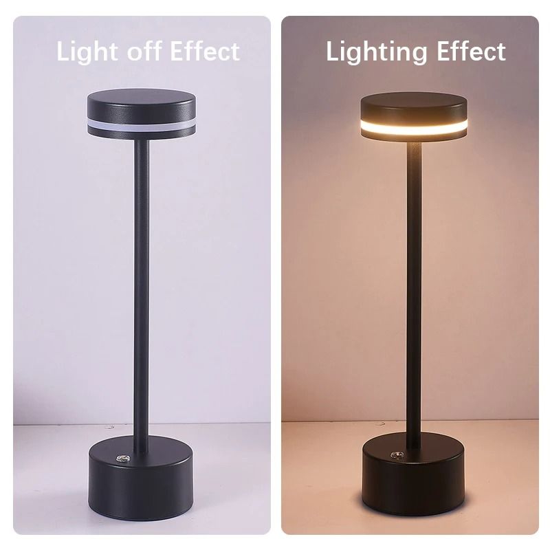Touch Dimmable LED Desk Lamp With Aluminum Body And Three Tone Lighting For Bedroom And Reading 2