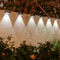 4 Pack Solar Wall Lamps With Smart Sensor Auto On Off For Garden Fence And Pathway Lighting 0