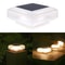 30 LED Solar Post Cap Light Waterproof Pillar Lamp With Warm Glow For Fence Deck And Garden Decor 7