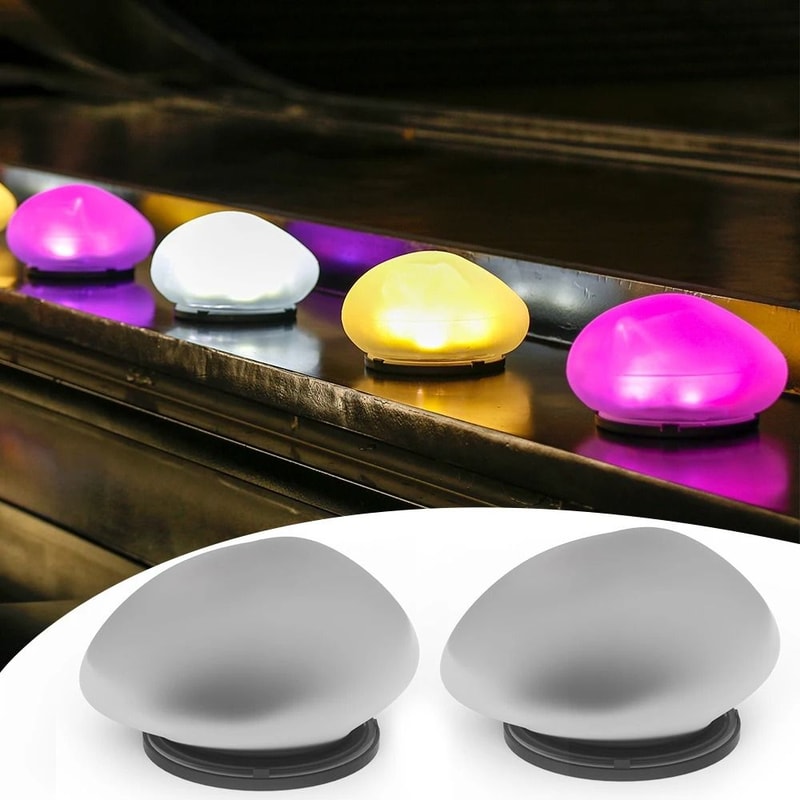 Solar Pebble Outdoor Decorative Light Waterproof Garden Lamp For Courtyard And Poolside Decor 0