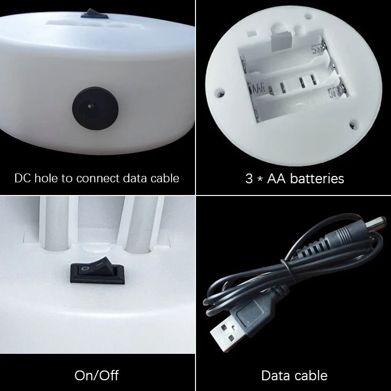 Coconut Tree Neon LED Sign With Base And USB Or Battery Power For Room Decor And Parties 5