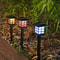 2 Pack Solar Pathway Lights IP65 Waterproof Outdoor Grass Lamps For Garden And Walkway Decor 0
