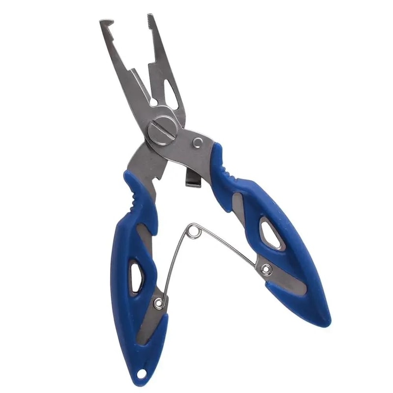Multifunction Fishing Pliers Scissors With Line Cutter And Hook Remover For Tackle Gear 12