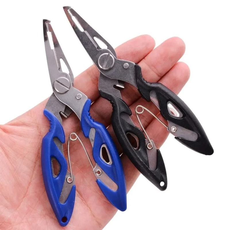 Multifunction Fishing Pliers Scissors With Line Cutter And Hook Remover For Tackle Gear 1
