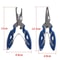 Multifunction Fishing Pliers Scissors With Line Cutter And Hook Remover For Tackle Gear 3