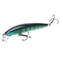 Floating Minnow Fishing Lure 374 In Hard Bait Crankbait With Barbed Hooks For Bass And Perch 8