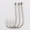 50 Piece Long Shank Fishing Hook Set High Carbon Steel Barbed Hooks With Storage Box 0