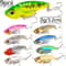 9 Piece Metal VIB Spinner Spoon Fishing Lure Set With 3D Eyes For Trout And Bass 6