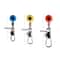 20 Piece Fishing Hook Swivel Clip Connector Set With Interlock Snaps For Sea Fishing Rigs 2
