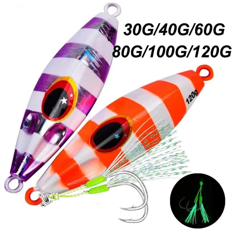 Metal Jig Spoon Lure For Shore And Slow Jigging With Super Hard Body For Bass And Saltwater Fishing 1