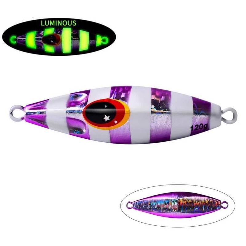 Metal Jig Spoon Lure For Shore And Slow Jigging With Super Hard Body For Bass And Saltwater Fishing 9