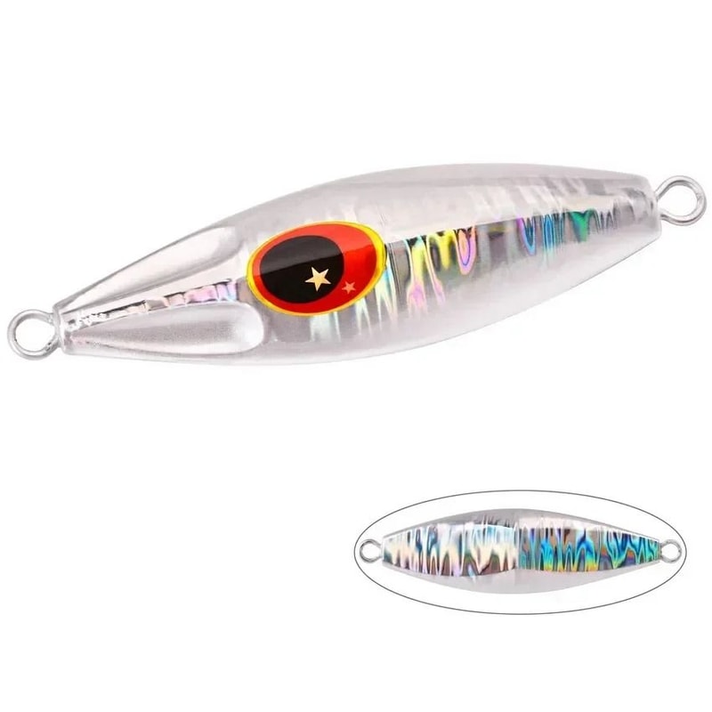 Metal Jig Spoon Lure For Shore And Slow Jigging With Super Hard Body For Bass And Saltwater Fishing 12