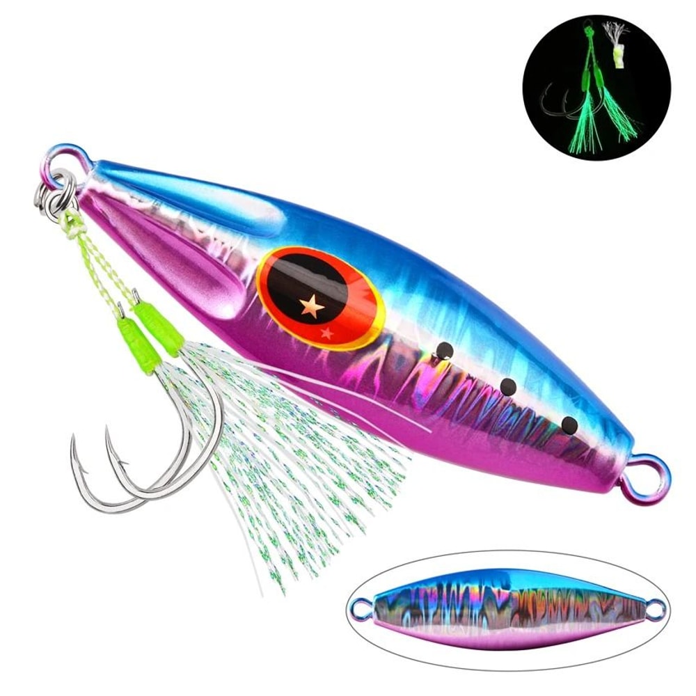 Metal Jig Spoon Lure For Shore And Slow Jigging With Super Hard Body For Bass And Saltwater Fishing 16